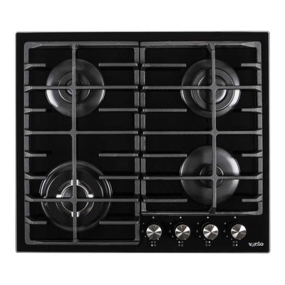 газ.поверхня VENTOLUX HG640-TA3G CEST (BK) Зображення