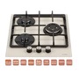газ.поверхня VENTOLUX HSF430-S3G CEST (IVORY) Изображение