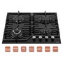 газ.поверхня VENTOLUX HSF640-W3G CESBT (BK) Изображение