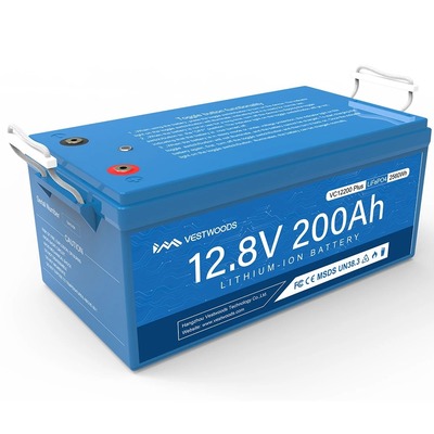 Акумулятор для ДБЖ Vestwoods LiFePO4 12V 200Ah BMS Зображення