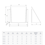 Металлический колпак EUROPLAST LNM1408Zn (140x80mm) оцинкованный Изображение