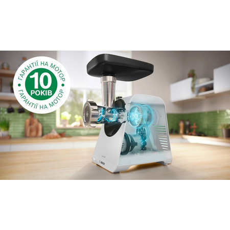 М'ясорубка Bosch MultiPower MFWS420W Зображення