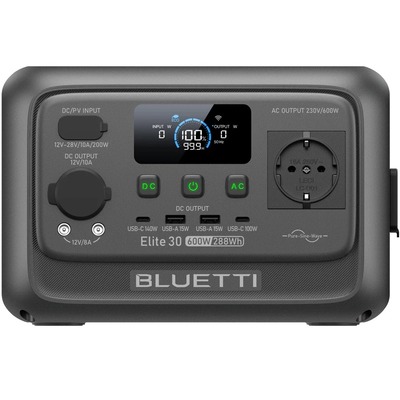 Зарядна станція Bluetti Elite 30 V2, 600 Вт, 288 Вт/год, (електростанція для дому, ДБЖ, UPS) Зображення