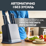 Набір ножів Tefal Ever Sharp Pro з блоком самозаточування 6 предметів (K297S644) Зображення