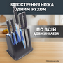 Набір ножів Tefal Ever Sharp Pro з блоком самозаточування 6 предметів (K297S644) Зображення