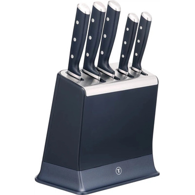 Набір ножів Tefal Ever Sharp Pro з блоком самозаточування 6 предметів (K297S644) Зображення