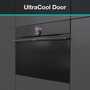 Духова шафа Gorenje електрична компактна, 50л, A+, дисплей, Wi-Fi, ф-ція мікрохвиль, чорний Зображення
