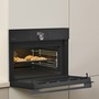 Духова шафа Gorenje електрична компактна, 50л, A+, дисплей, Wi-Fi, ф-ція мікрохвиль, чорний Зображення