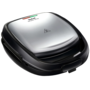 Мультимейкер Tefal Snack Time 3in1 700Вт, тефлон, 2 пластини, корпус-метал, чорно-сірий Зображення