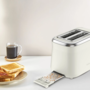 Тостер Tefal Collection 850Вт, розморожування, пластик, бежевий Зображення