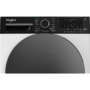 Пральна машина Whirlpool фронтальна, 8кг, 1400, C, 55см, дисплей, пара, інвертор, люк чорний, білий Зображення