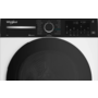 Сушильна машина Whirlpool тепловий насос, 9кг, A+++, 60см, дисплей, люк чорний, білий Зображення
