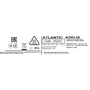 Електрична рушникосушарка Atlantic Adelis антрацит 1374х556х118мм 750 Вт Зображення