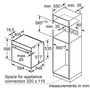 Духова шафа вбудовувана BOSCH HBG7341W1 Зображення