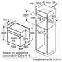 Духова шафа вбудовувана BOSCH HBG7361B1 Зображення