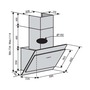 Кухонна витяжка VENTOLUX TOSCANA 60 WH (800) TC Изображение