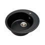 Кухонная мойка FABIA (BLACK QUARTZ) D510x180 Изображение