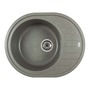 Кухонна мийка граніт VENTOLUX Monica Gray Quartz Изображение