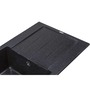 Кухонна мийка Ventolux STELLA (SPACE BLACK) 765x485x200 Изображение