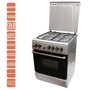 Плита газова Ventolux GE 6060 ES (X) Изображение