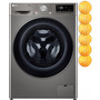 Пральна машина вузька LG F2V5HS2PW Изображение