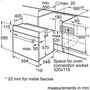 Духова шафа вбудовувана BOSCH HBF512BB1T Изображение