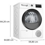 Сушильна машина BOSCH WTH85206UA Изображение