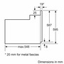 Духова шафа вбудовувана BOSCH HBF512BS1T Изображение
