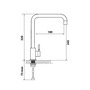 Кухонний змішувач Ventolux 323.250 GRAY QUARTZ Изображение
