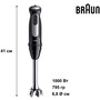 Блендер BRAUN MultiQuick 5 Pro MQ55236M Зображення