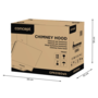 Каминная вытяжка 60 cm Concept OPK5160wh WHITE Изображение