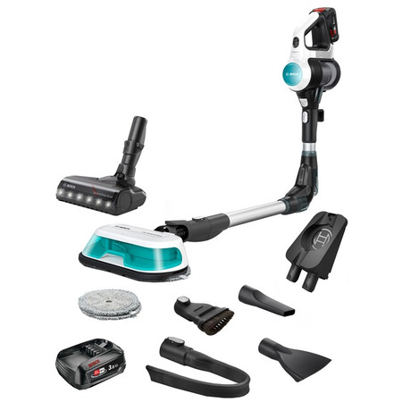 Акумуляторний пилосос BOSCH Unlimited 7 ProHygienic Aqua BCS712HYG5 з двома акумуляторами Зображення
