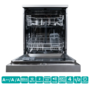 Посудомийка Ventolux DWT6004 NA FS (X) Изображение