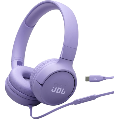 Навушники JBL Tune 520C USB-C Purple (JBLT520CPUR) Зображення
