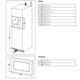Встраиваемая микроволновая печь SAMSUNG MS23A7118AK/UA Изображение