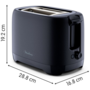 Тостер MOULINEX Morning LT2M0810 Изображение