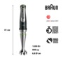 Блендер BRAUN MultiQuick 9 MQ9135XI Изображение