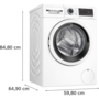 Прально-сушильна машина BOSCH WNA13400BY Изображение