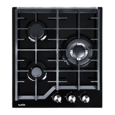 Варильна поверхня газова Ventolux HG430 L7G CEST (BK) Зображення