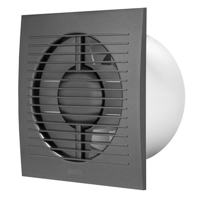 Витяжний вентилятор Europlast E-extra EE120A (Ø120mm) антрацит Зображення