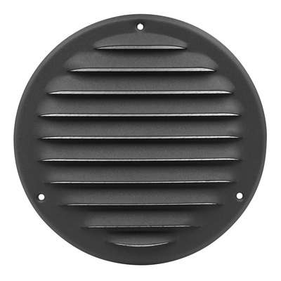 Решітка металева, Europlast MR125A Ø125mm, антрацит Зображення