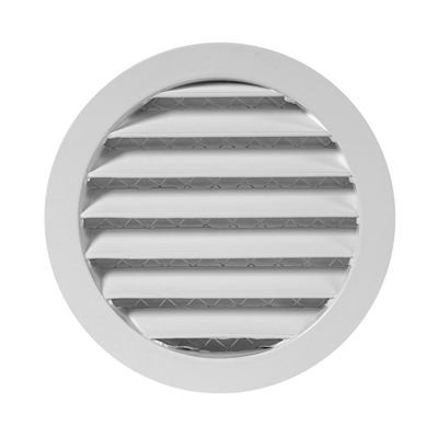 Решітка з алюмінієвого сплаву, Europlast MRA315W (Ø315mm) біла Зображення