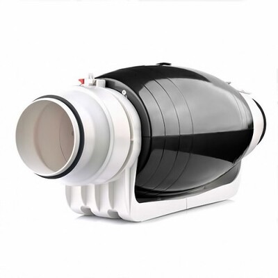 Канальний вентилятор Binetti FDS-125 Silent (+ adaptor 100/125) Зображення