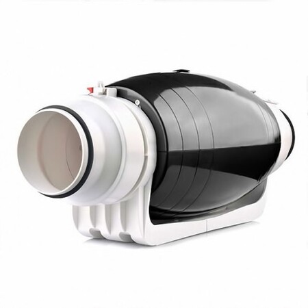 Канальний вентилятор Binetti FDS-125 Silent (+ adaptor 100/125) Зображення