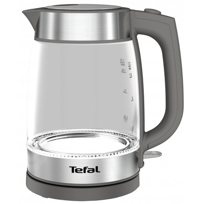 Електрочайник Tefal GLASS KETTLE KI740B30 Зображення