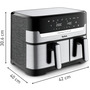 Мультипечь TEFAL Dual Easy Fry&Grill Air Fryer EY905D10 Изображение