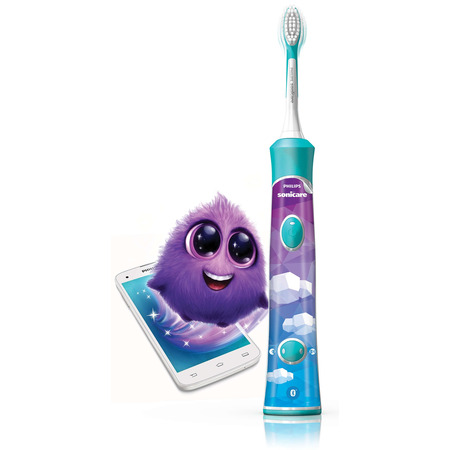 Зубна електрощітка Philips HX6322/04 Kids (6346301) Изображение
