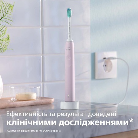 Зубна електрощітка Philips HX3671/11 Gemini 3100 Rose (6741356) Изображение