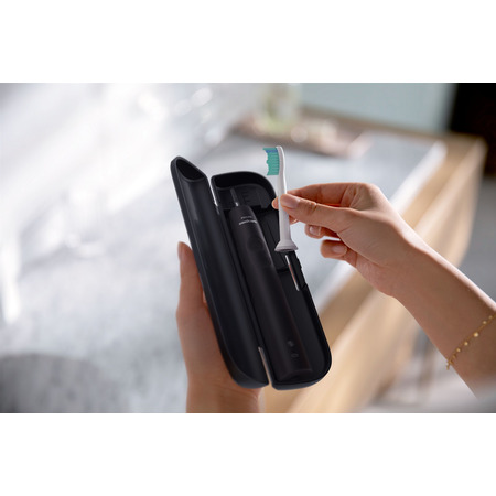 Зубна електрощітка Philips HX3671/14 Gemini 3100 Black (6741360) Изображение