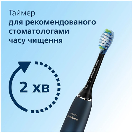 Зубна електрощітка Philips HX9911/88 Sonicare DiamondClean Aquamarine (6824731) Изображение